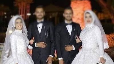 امبارح كان فرحى انا واختى ف يوم واحد
