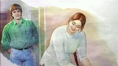 في ليلة كان وليد ينظر الى زوجته وكانت جميله جدا وأحس أن الحياه لاول مره تبتسم له