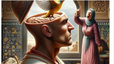 يحكى في قديم الزمان عن أسرة بائسة قست عليها الدنيا وما يصطاده الأب من السمك لا يكاد يكفي
