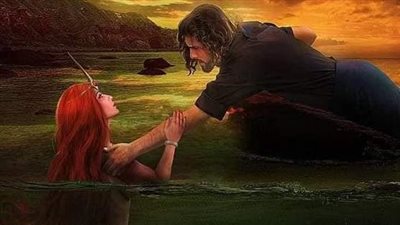 الصياد والاميره يحكى في قديم الزمان كانت مجموعة من الصيادين على متن سفينة صغيرة في عرض البحر 