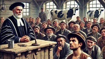 يروى أن لصاً سرق مجموعة من الأبقار في إحدى قرى بلدٍ لا أذكر اسمه.