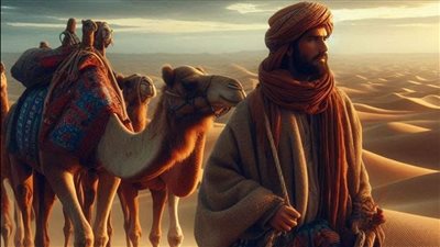 يقول صاحب القصة كان لابي قطيع كبير من الابل يرعاه وله
